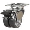 Light DutyTwin Wheeled Plate Castors