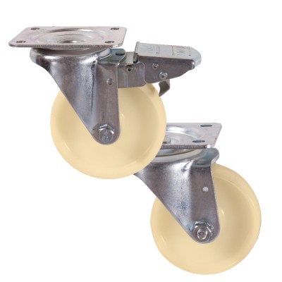 Medium Duty 22 & 29 Series Nylon Castors 250kg - 500kg