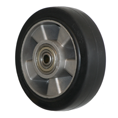 Wheels EA Series Elastic Rubber Tyred Wheel