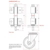 JCLD Light Duty Jacking Castors